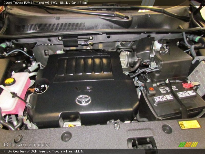 Black / Sand Beige 2009 Toyota RAV4 Limited V6 4WD