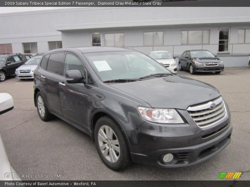 Diamond Gray Metallic / Slate Gray 2009 Subaru Tribeca Special Edition 7 Passenger