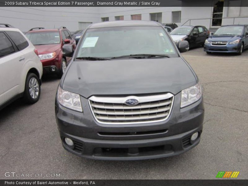 Diamond Gray Metallic / Slate Gray 2009 Subaru Tribeca Special Edition 7 Passenger