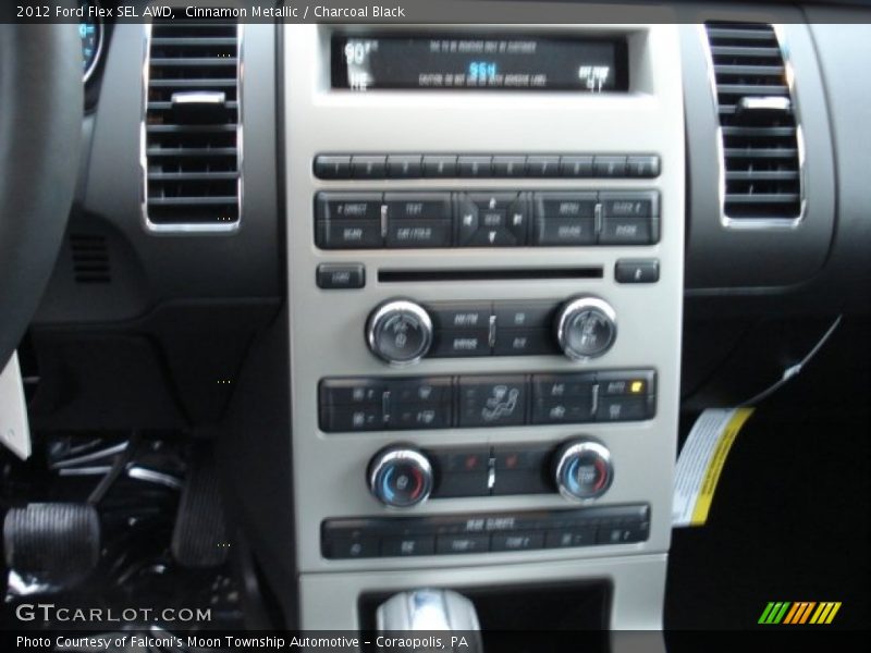 Cinnamon Metallic / Charcoal Black 2012 Ford Flex SEL AWD