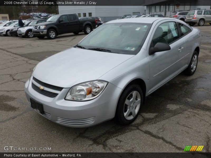 Ultra Silver Metallic / Gray 2008 Chevrolet Cobalt LS Coupe