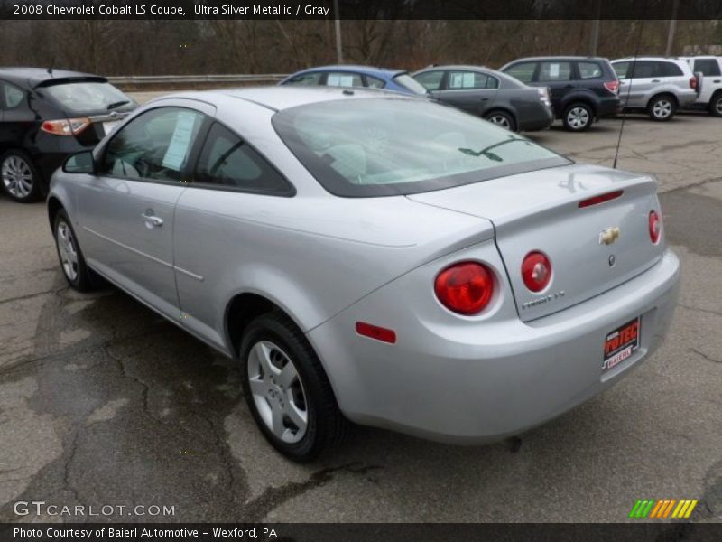 Ultra Silver Metallic / Gray 2008 Chevrolet Cobalt LS Coupe
