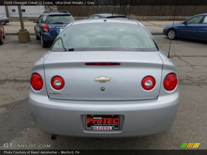 Ultra Silver Metallic / Gray 2008 Chevrolet Cobalt LS Coupe