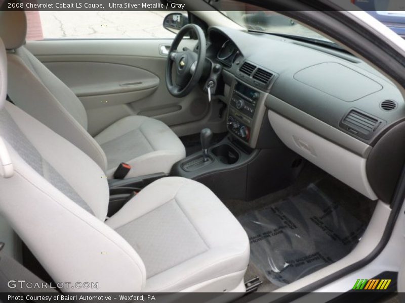 Ultra Silver Metallic / Gray 2008 Chevrolet Cobalt LS Coupe