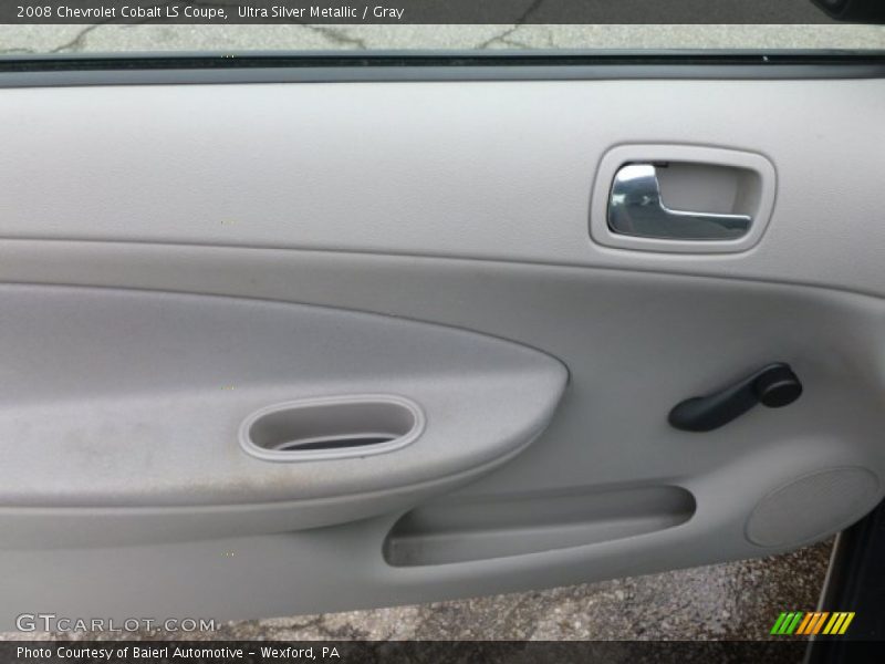 Ultra Silver Metallic / Gray 2008 Chevrolet Cobalt LS Coupe