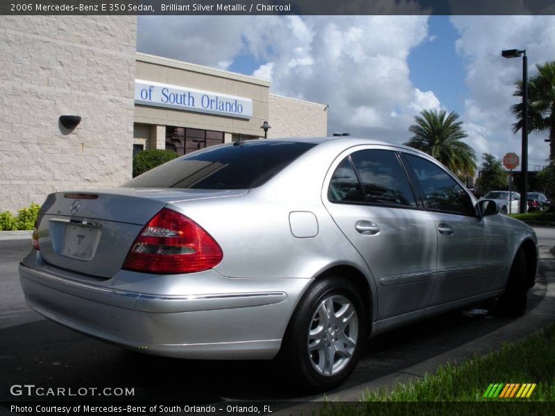 Brilliant Silver Metallic / Charcoal 2006 Mercedes-Benz E 350 Sedan
