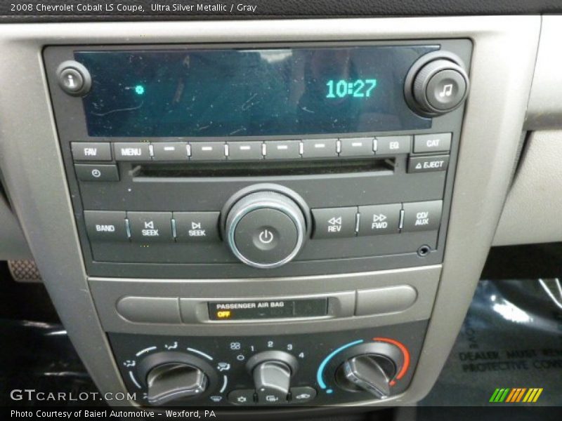 Ultra Silver Metallic / Gray 2008 Chevrolet Cobalt LS Coupe