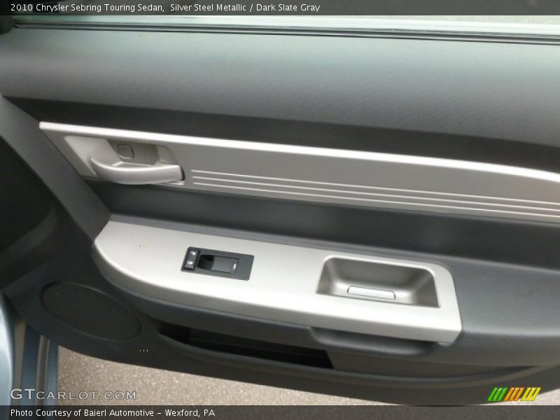 Silver Steel Metallic / Dark Slate Gray 2010 Chrysler Sebring Touring Sedan