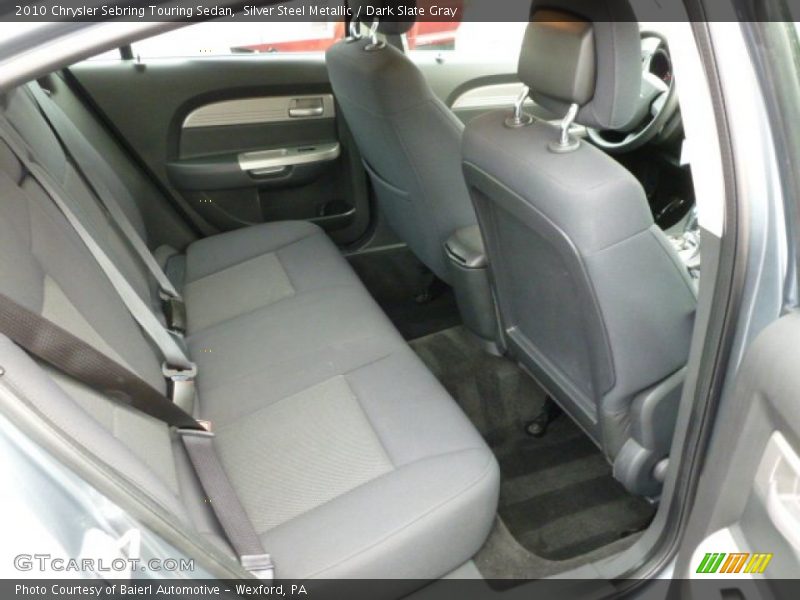 Silver Steel Metallic / Dark Slate Gray 2010 Chrysler Sebring Touring Sedan