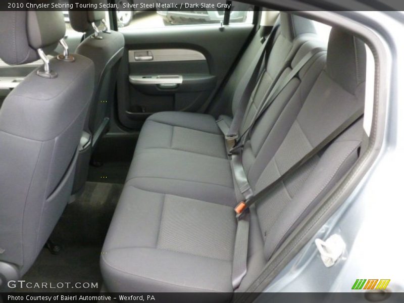 Silver Steel Metallic / Dark Slate Gray 2010 Chrysler Sebring Touring Sedan