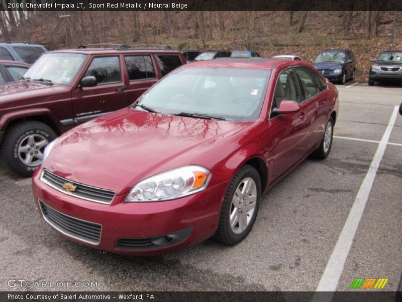 Sport Red Metallic / Neutral Beige 2006 Chevrolet Impala LT