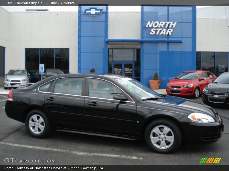 Black / Neutral 2009 Chevrolet Impala LT