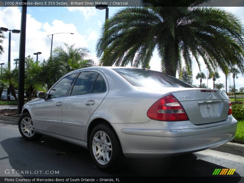 Brilliant Silver Metallic / Charcoal 2006 Mercedes-Benz E 350 Sedan