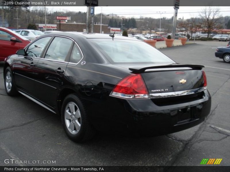 Black / Neutral 2009 Chevrolet Impala LT