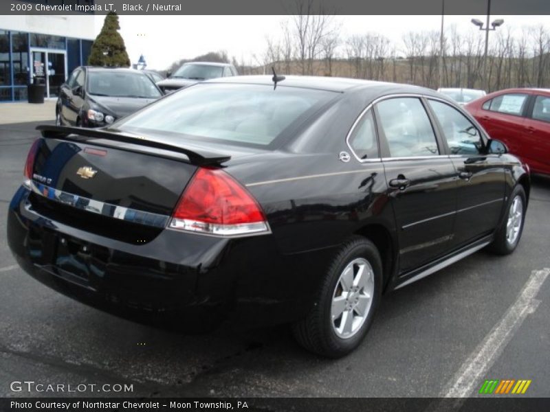 Black / Neutral 2009 Chevrolet Impala LT