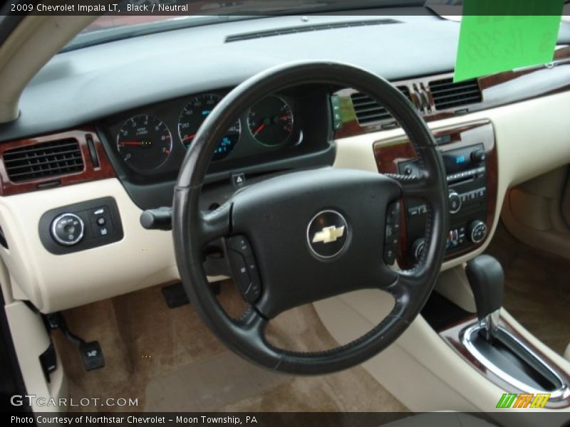 Black / Neutral 2009 Chevrolet Impala LT