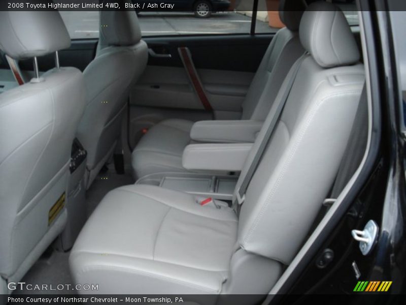 Black / Ash Gray 2008 Toyota Highlander Limited 4WD