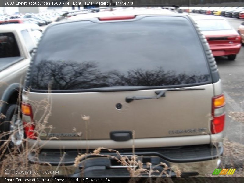 Light Pewter Metallic / Tan/Neutral 2003 Chevrolet Suburban 1500 4x4