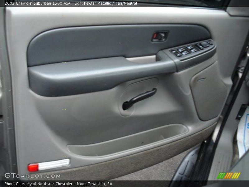 Light Pewter Metallic / Tan/Neutral 2003 Chevrolet Suburban 1500 4x4