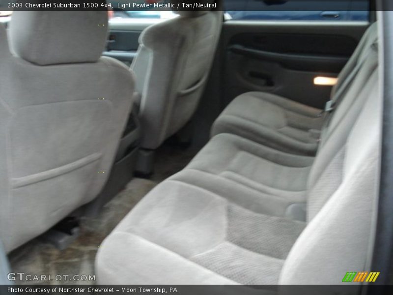 Light Pewter Metallic / Tan/Neutral 2003 Chevrolet Suburban 1500 4x4