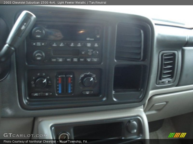 Light Pewter Metallic / Tan/Neutral 2003 Chevrolet Suburban 1500 4x4