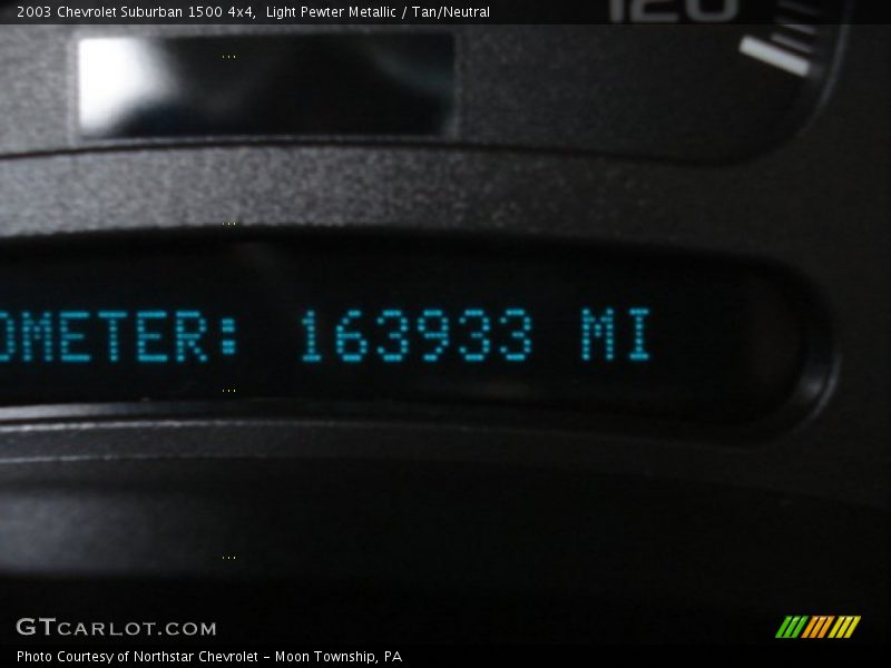 Light Pewter Metallic / Tan/Neutral 2003 Chevrolet Suburban 1500 4x4
