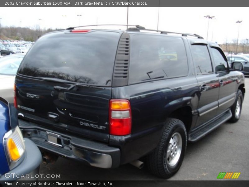 Dark Gray Metallic / Gray/Dark Charcoal 2003 Chevrolet Suburban 1500 4x4