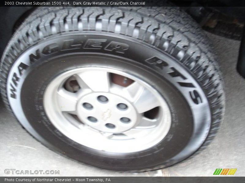 Dark Gray Metallic / Gray/Dark Charcoal 2003 Chevrolet Suburban 1500 4x4