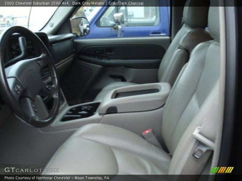 Dark Gray Metallic / Gray/Dark Charcoal 2003 Chevrolet Suburban 1500 4x4