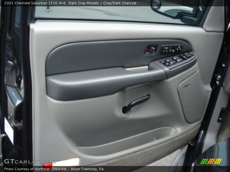 Dark Gray Metallic / Gray/Dark Charcoal 2003 Chevrolet Suburban 1500 4x4