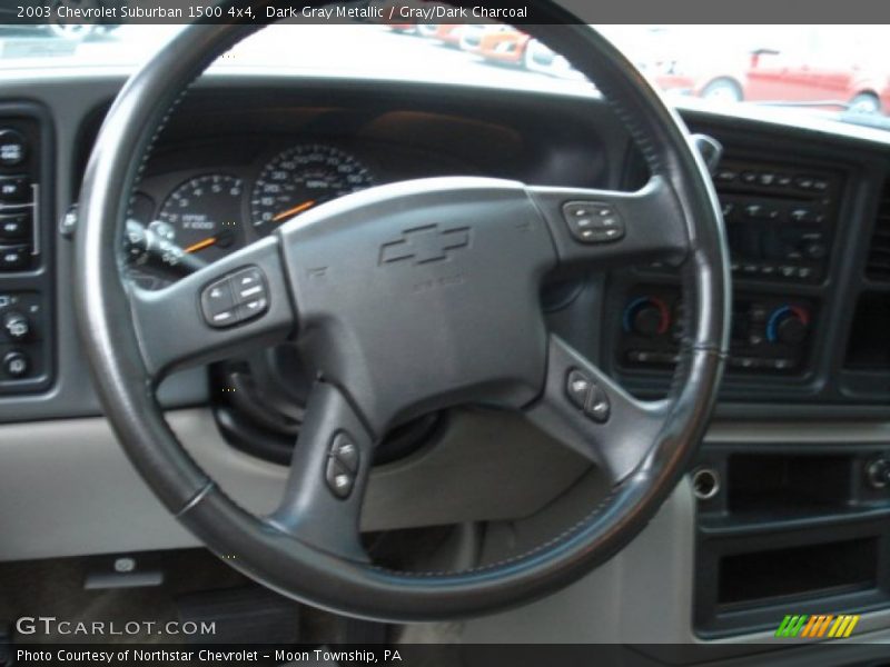 Dark Gray Metallic / Gray/Dark Charcoal 2003 Chevrolet Suburban 1500 4x4