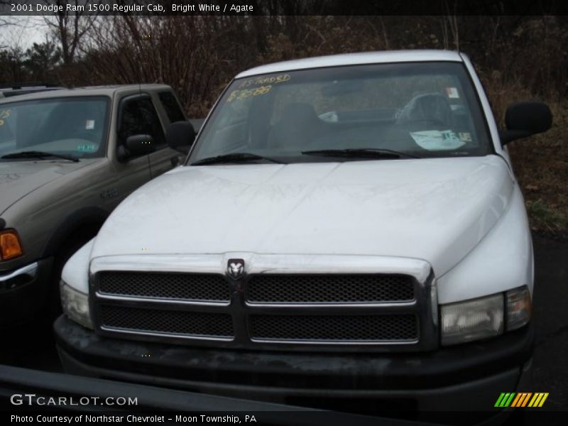 Bright White / Agate 2001 Dodge Ram 1500 Regular Cab
