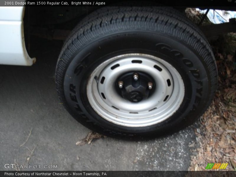 Bright White / Agate 2001 Dodge Ram 1500 Regular Cab