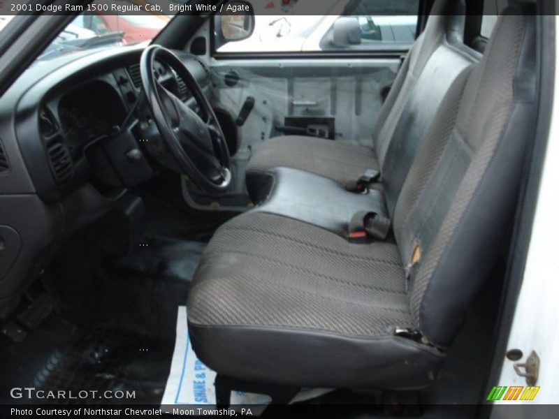 Bright White / Agate 2001 Dodge Ram 1500 Regular Cab