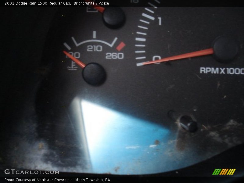 Bright White / Agate 2001 Dodge Ram 1500 Regular Cab