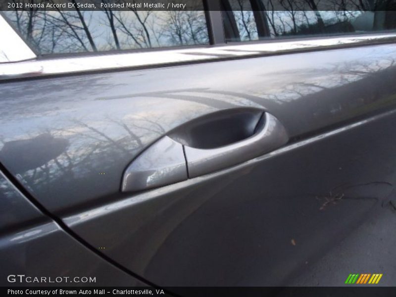 Polished Metal Metallic / Ivory 2012 Honda Accord EX Sedan
