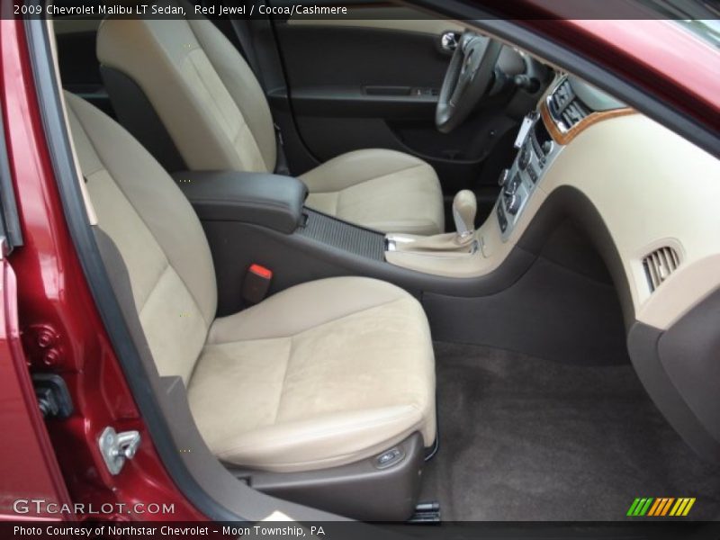 Red Jewel / Cocoa/Cashmere 2009 Chevrolet Malibu LT Sedan