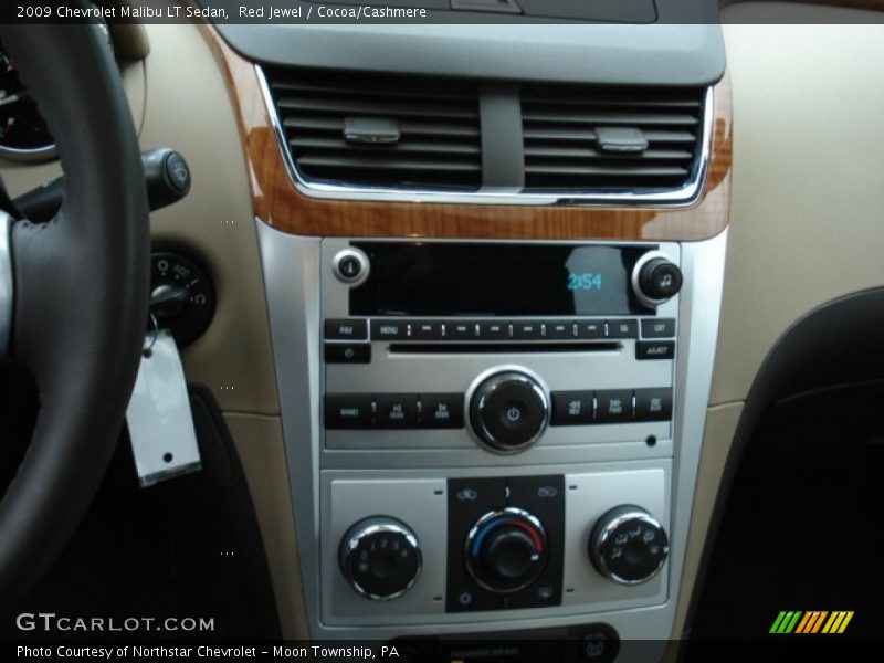 Red Jewel / Cocoa/Cashmere 2009 Chevrolet Malibu LT Sedan