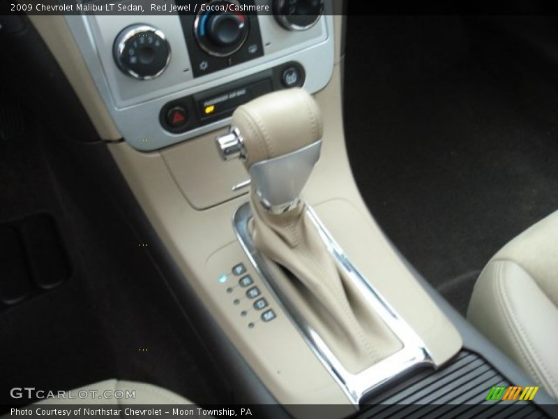 Red Jewel / Cocoa/Cashmere 2009 Chevrolet Malibu LT Sedan