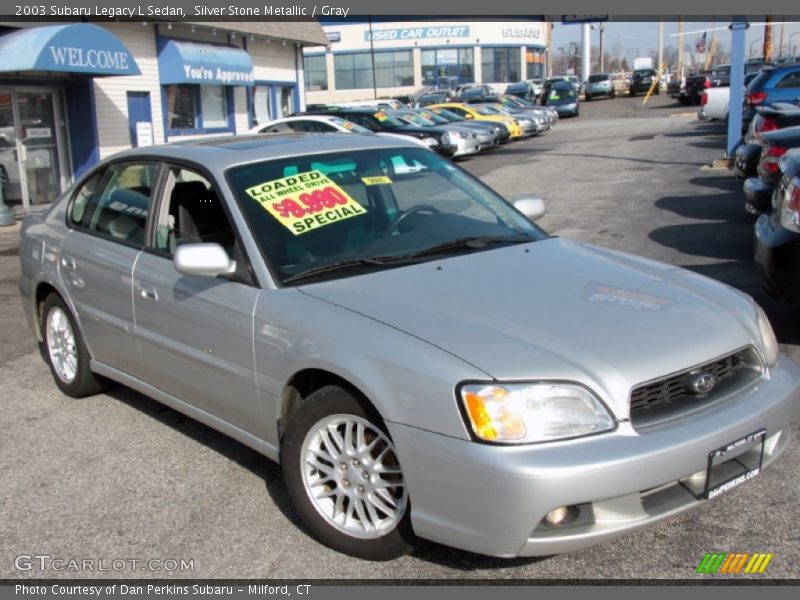 Silver Stone Metallic / Gray 2003 Subaru Legacy L Sedan