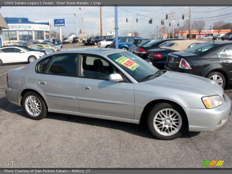 Silver Stone Metallic / Gray 2003 Subaru Legacy L Sedan