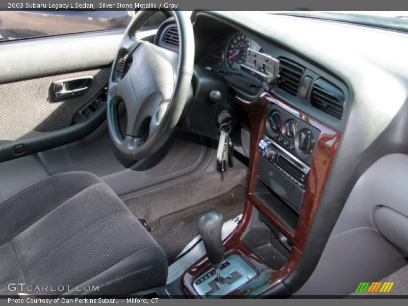 Silver Stone Metallic / Gray 2003 Subaru Legacy L Sedan