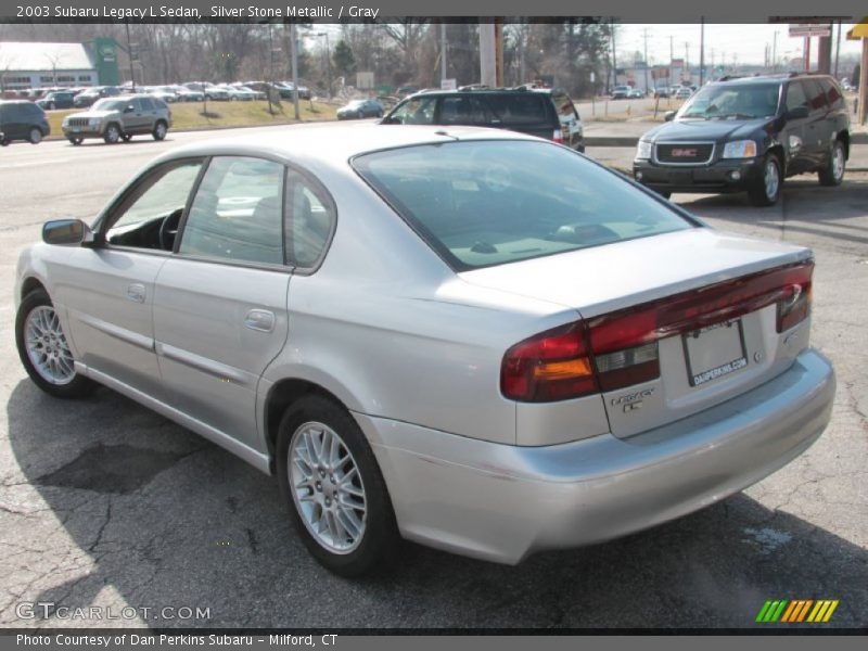 Silver Stone Metallic / Gray 2003 Subaru Legacy L Sedan