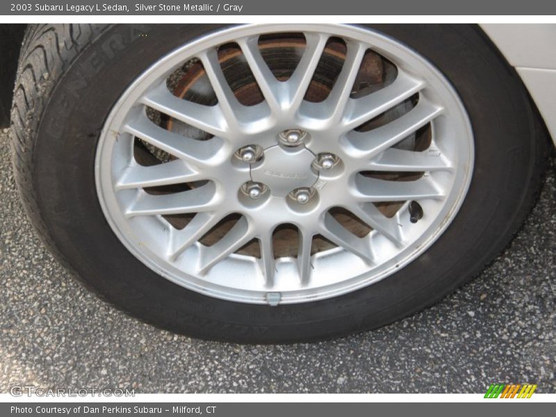 Silver Stone Metallic / Gray 2003 Subaru Legacy L Sedan