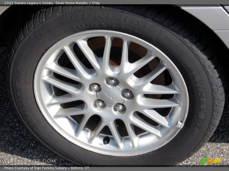Silver Stone Metallic / Gray 2003 Subaru Legacy L Sedan