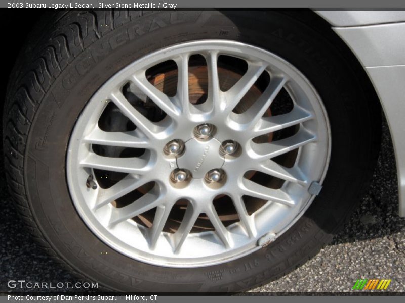 Silver Stone Metallic / Gray 2003 Subaru Legacy L Sedan