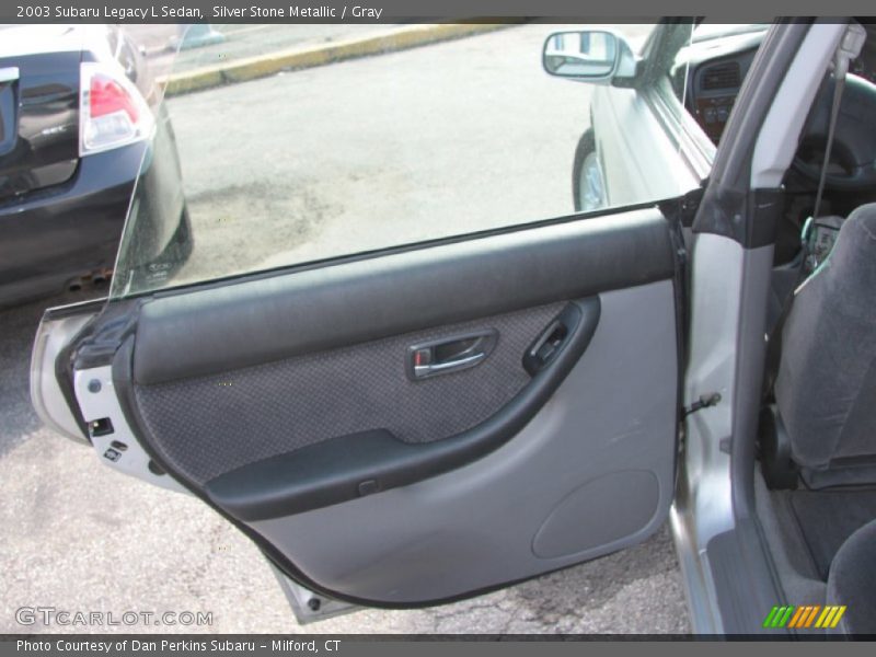Silver Stone Metallic / Gray 2003 Subaru Legacy L Sedan