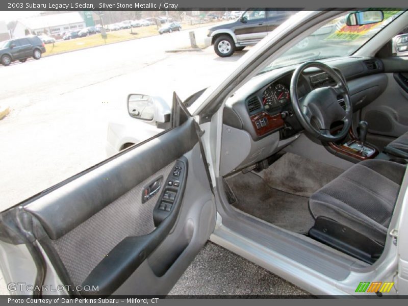 Silver Stone Metallic / Gray 2003 Subaru Legacy L Sedan
