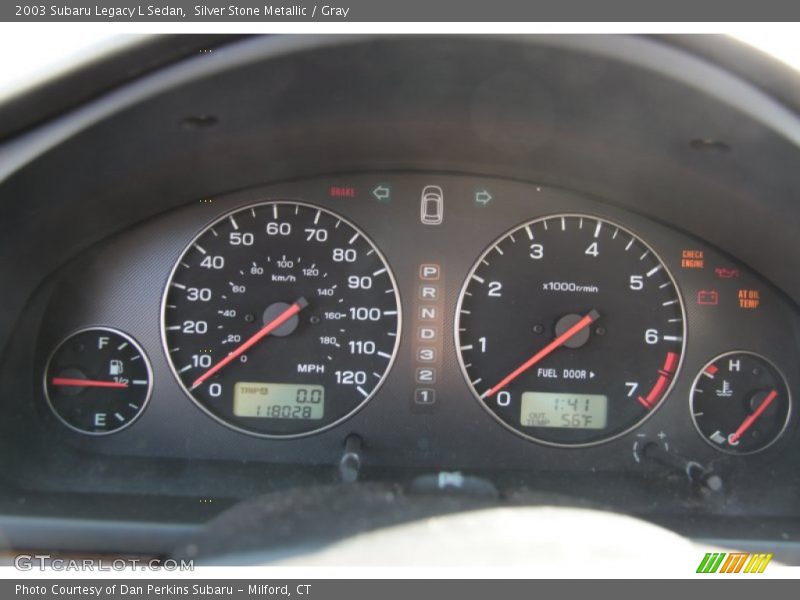 Silver Stone Metallic / Gray 2003 Subaru Legacy L Sedan