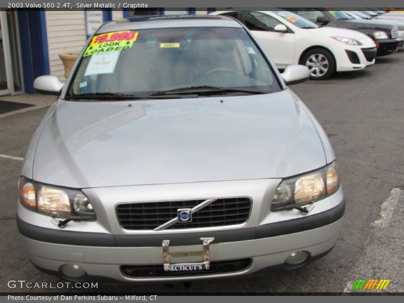 Silver Metallic / Graphite 2003 Volvo S60 2.4T
